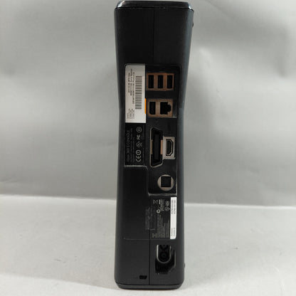 Microsoft Xbox 360 S 4GB Black 1439 W/3 Games