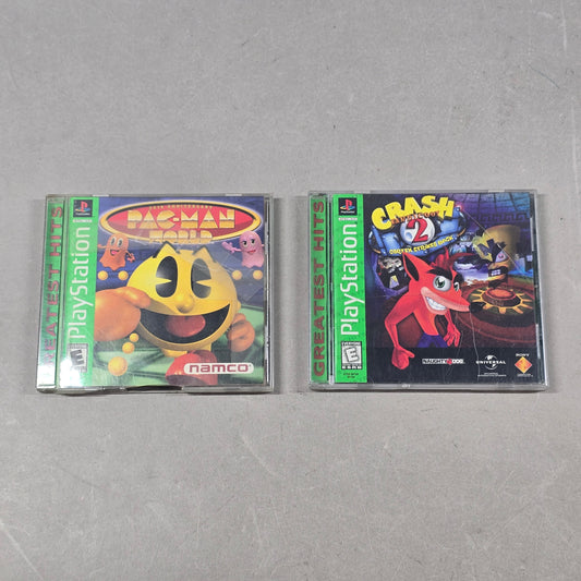 Lot of 2 Sony PlayStation 1 PS1 Games
