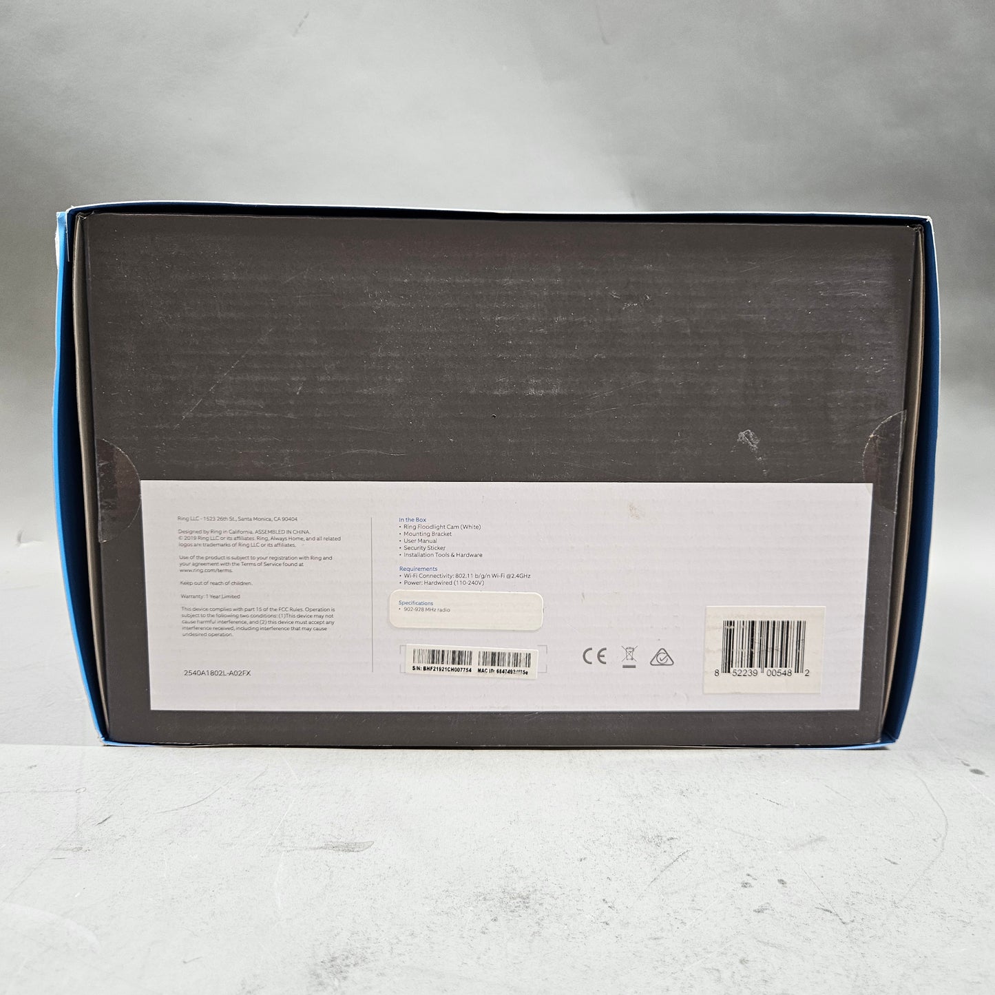 Ring Floorlight Cam Security camera A02FX