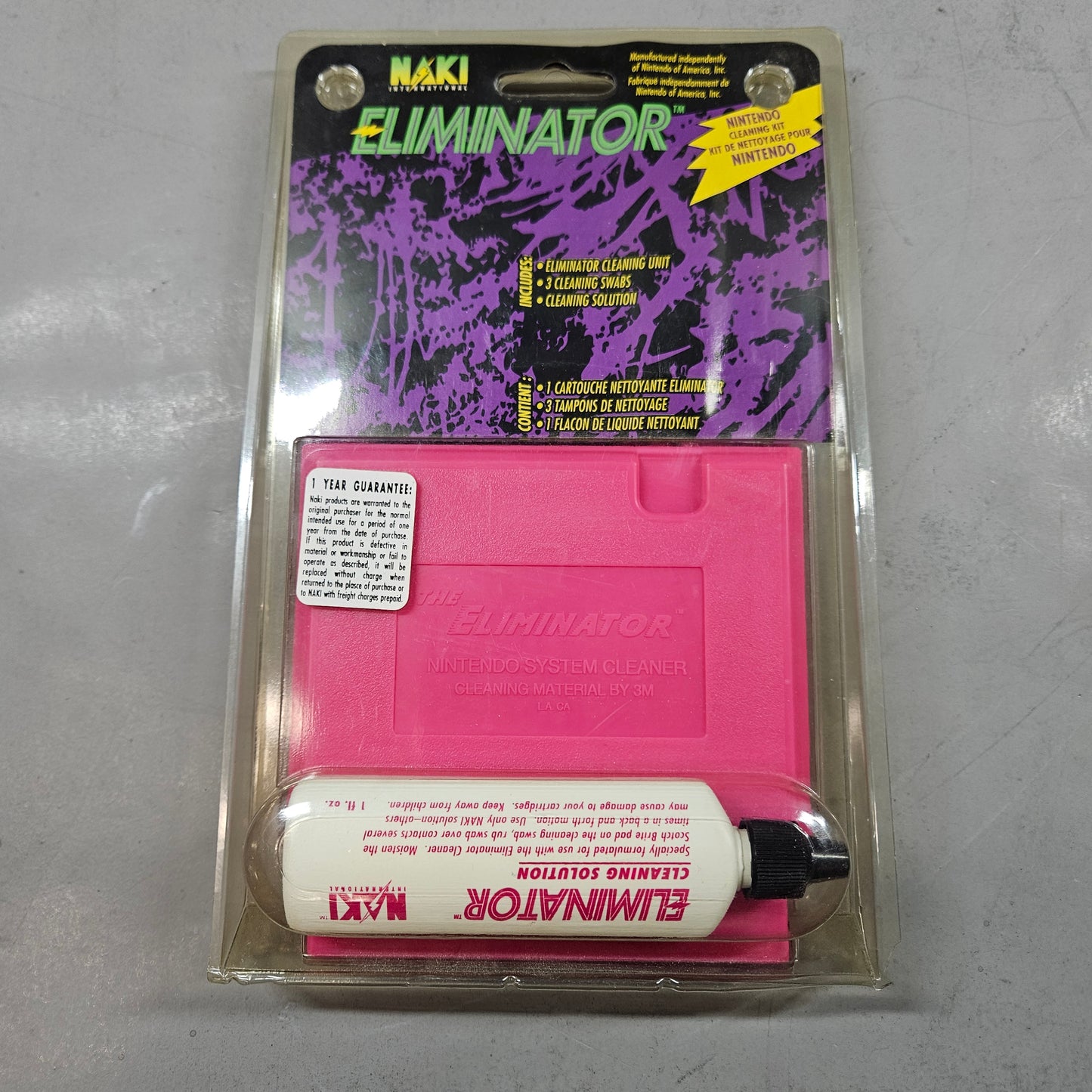 Nintendo Entertainment System NES Video Game Console NES-001 Gray