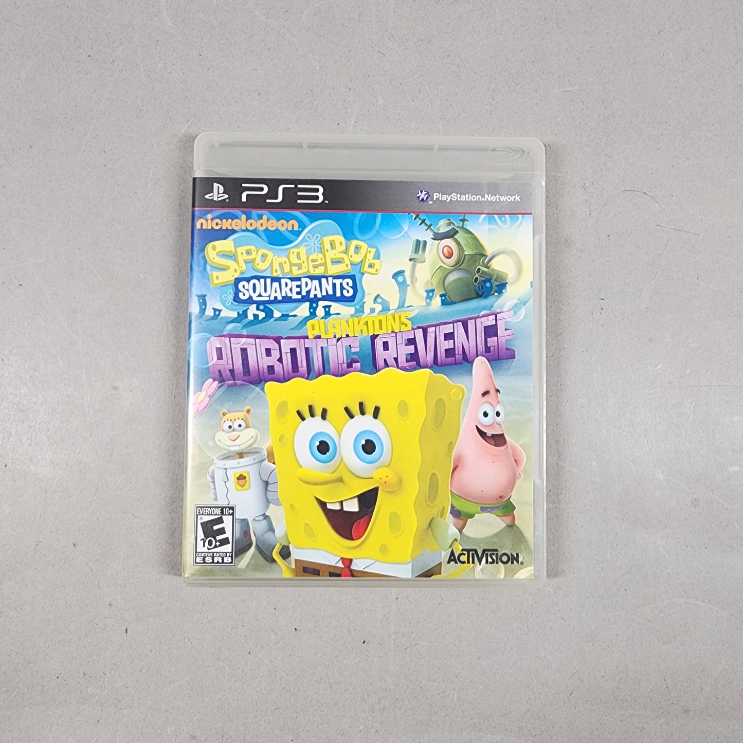 SpongeBob SquarePants: Plankton's Robotic Revenge (Sony PlayStation 3 PS3, 2013)