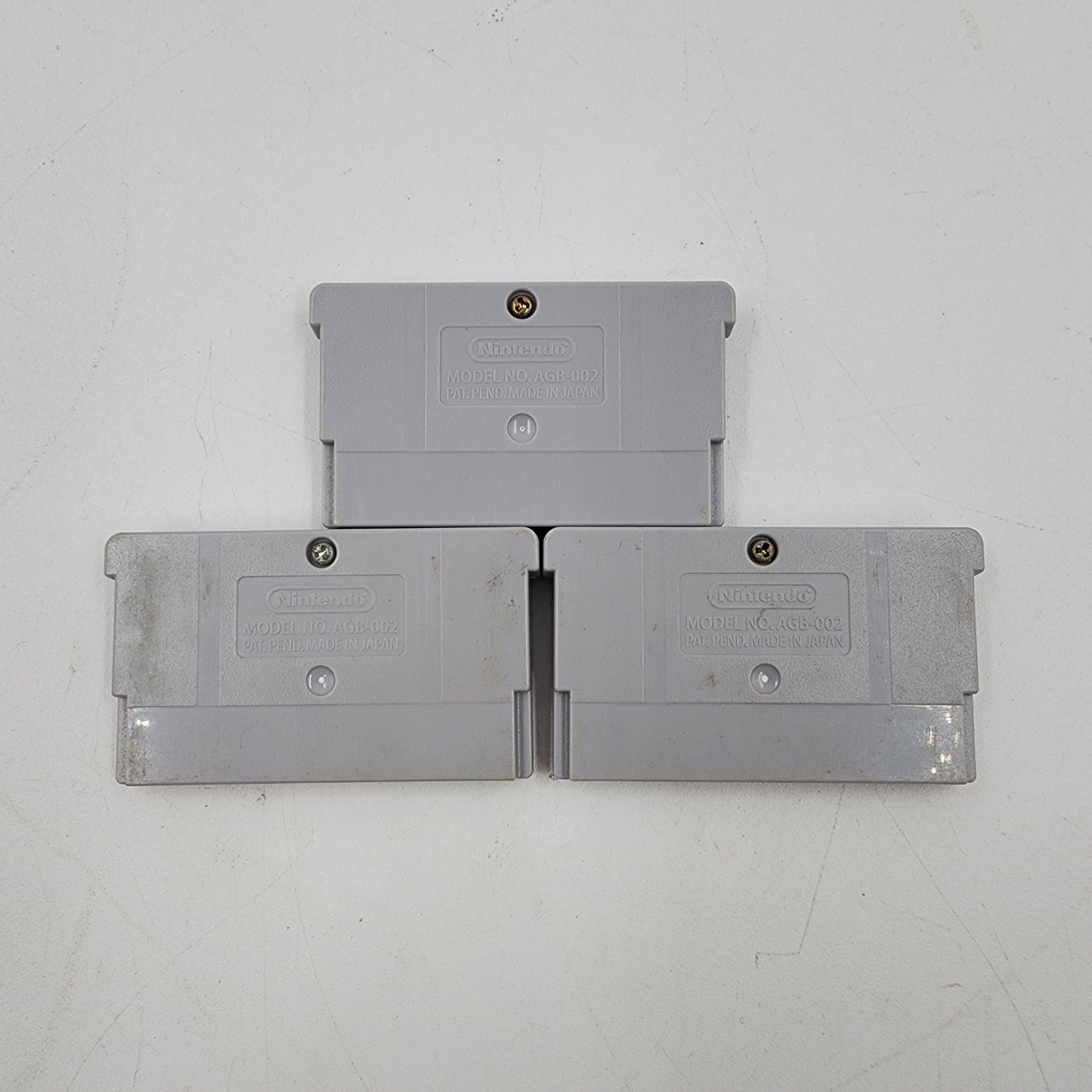Lot of 3 Nintendo Game Boy Advance Video Cartridges: Disney, CN, & Nick
