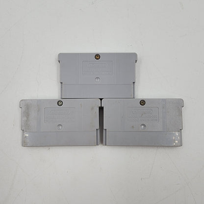 Lot of 3 Nintendo Game Boy Advance Video Cartridges: Disney, CN, & Nick