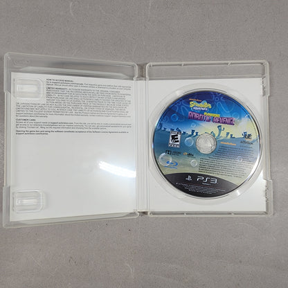SpongeBob SquarePants: Plankton's Robotic Revenge (Sony PlayStation 3 PS3, 2013)