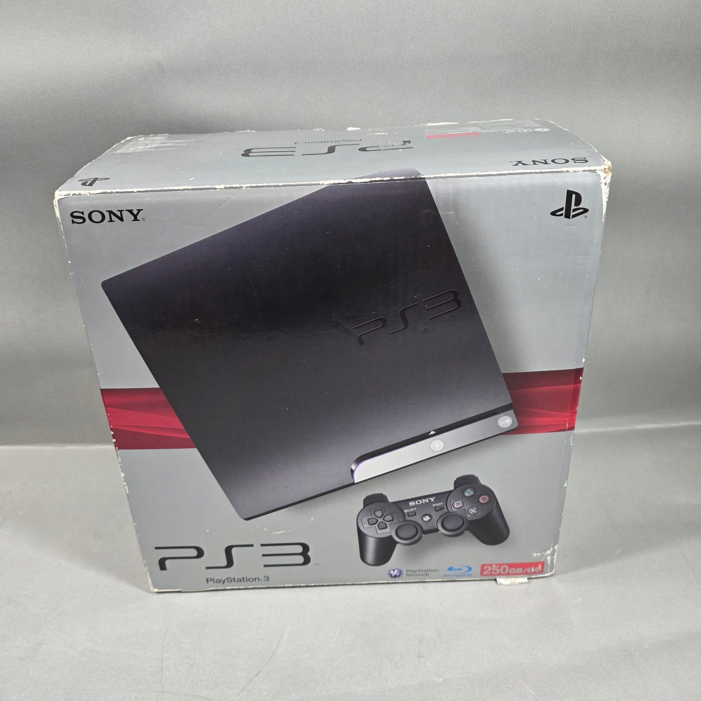 Sony PlayStation 3 Fat PS3 500GB Black Console Gaming System CBEH1000