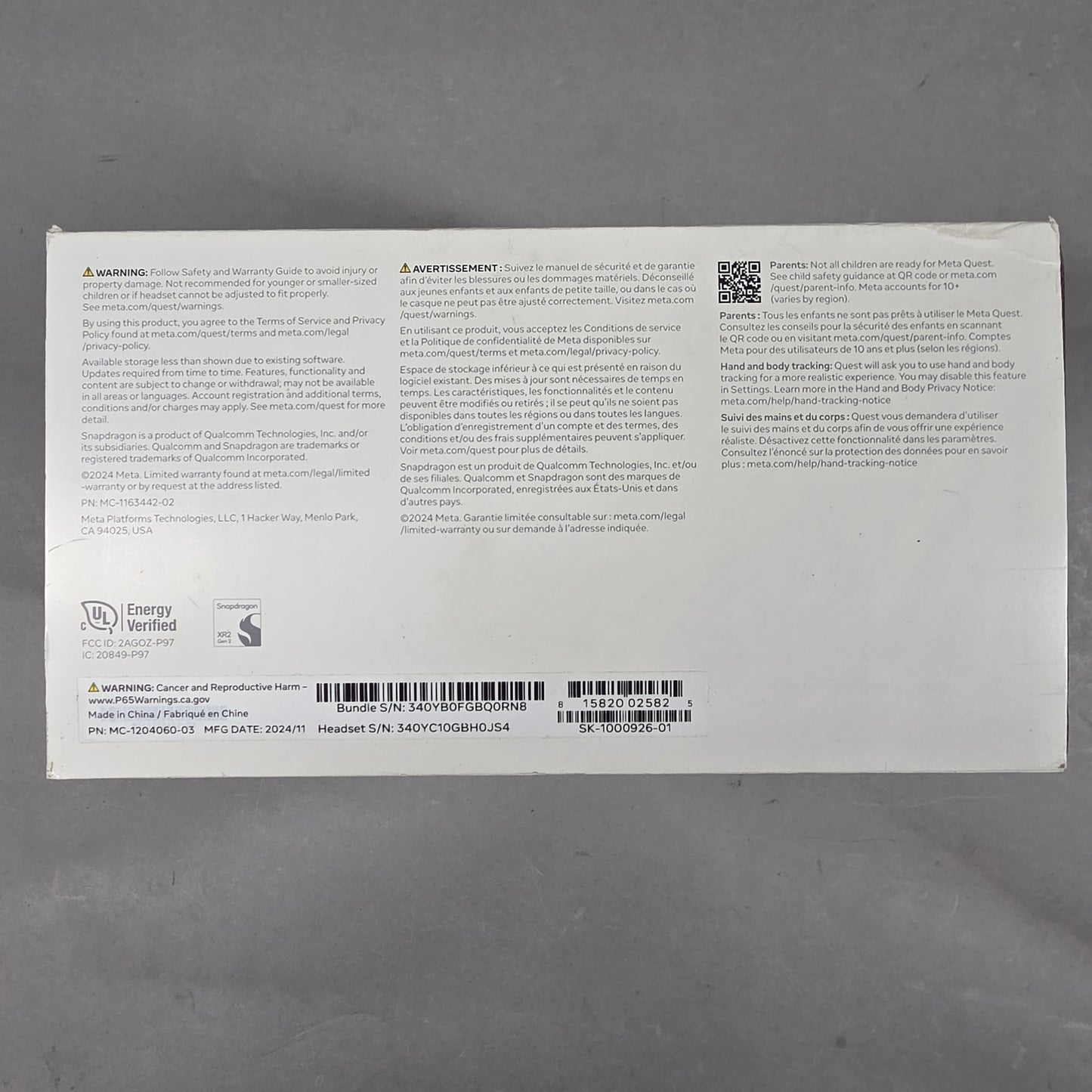 Meta Quest 3S 128GB Standalone All-in-One VR Headset