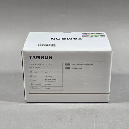 Tamron 20-200mm f/2.8-5.6 20-200mm f/2.8-5.6 For Sony E-Mount