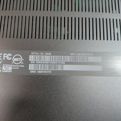 Acer Chromebook Plus SPIN 714
