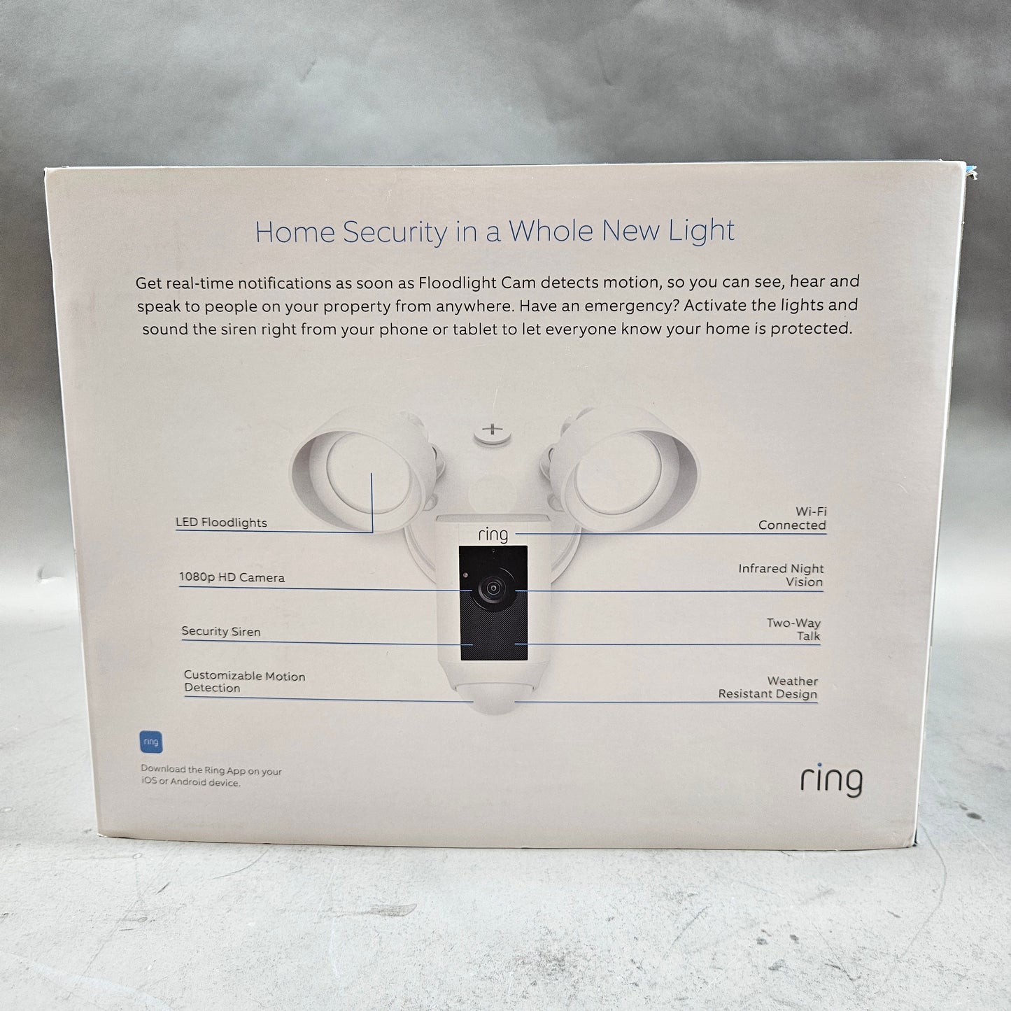 Ring Floorlight Cam Security camera A02FX