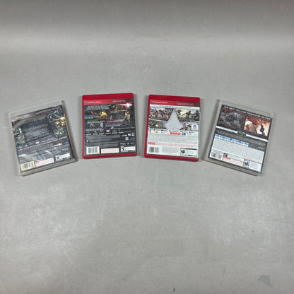 Lot of 4 Sony PlayStation 3 (Fighting & Shooters)
