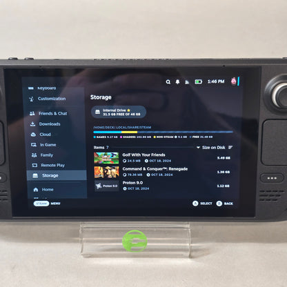 Valve Steam Deck 64GB Handheld Console System 1010