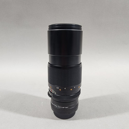 Asanuma Auto-Tele 200mm f/3.5 For Nikon F Mount