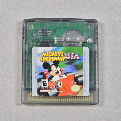 Mickey's Speedway USA (Nintendo GameBoy Color, 2001)