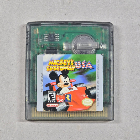 Mickey's Speedway USA (Nintendo GameBoy Color, 2001)