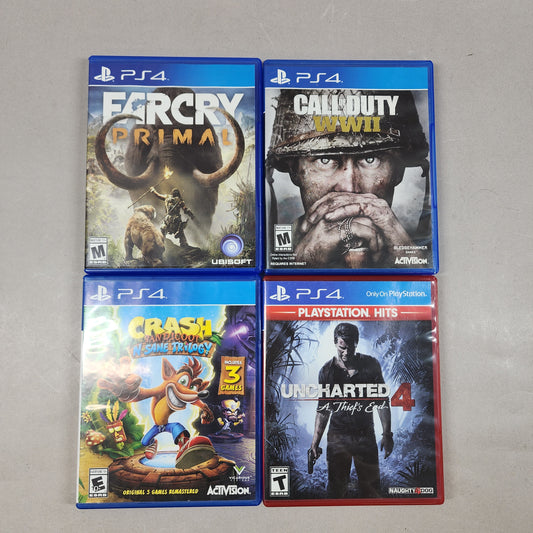 PS4 Must Plays Bundle Playstation 4 Lot of 4 PS4 Games