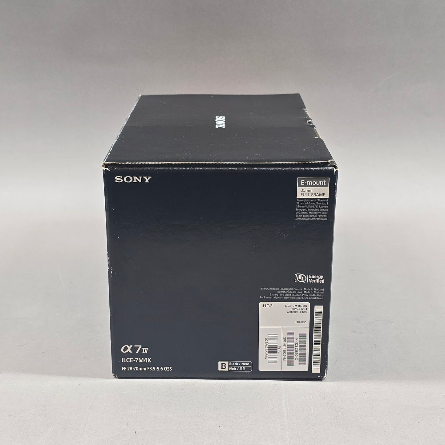 Sony Alpha A7 IV 33MP Full-Frame Mirrorless Digital Camera