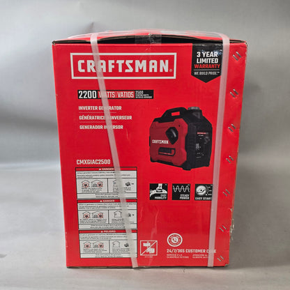 New Craftsman 2200Watts C0010250 Inverter Generator CMXGIAC2500i