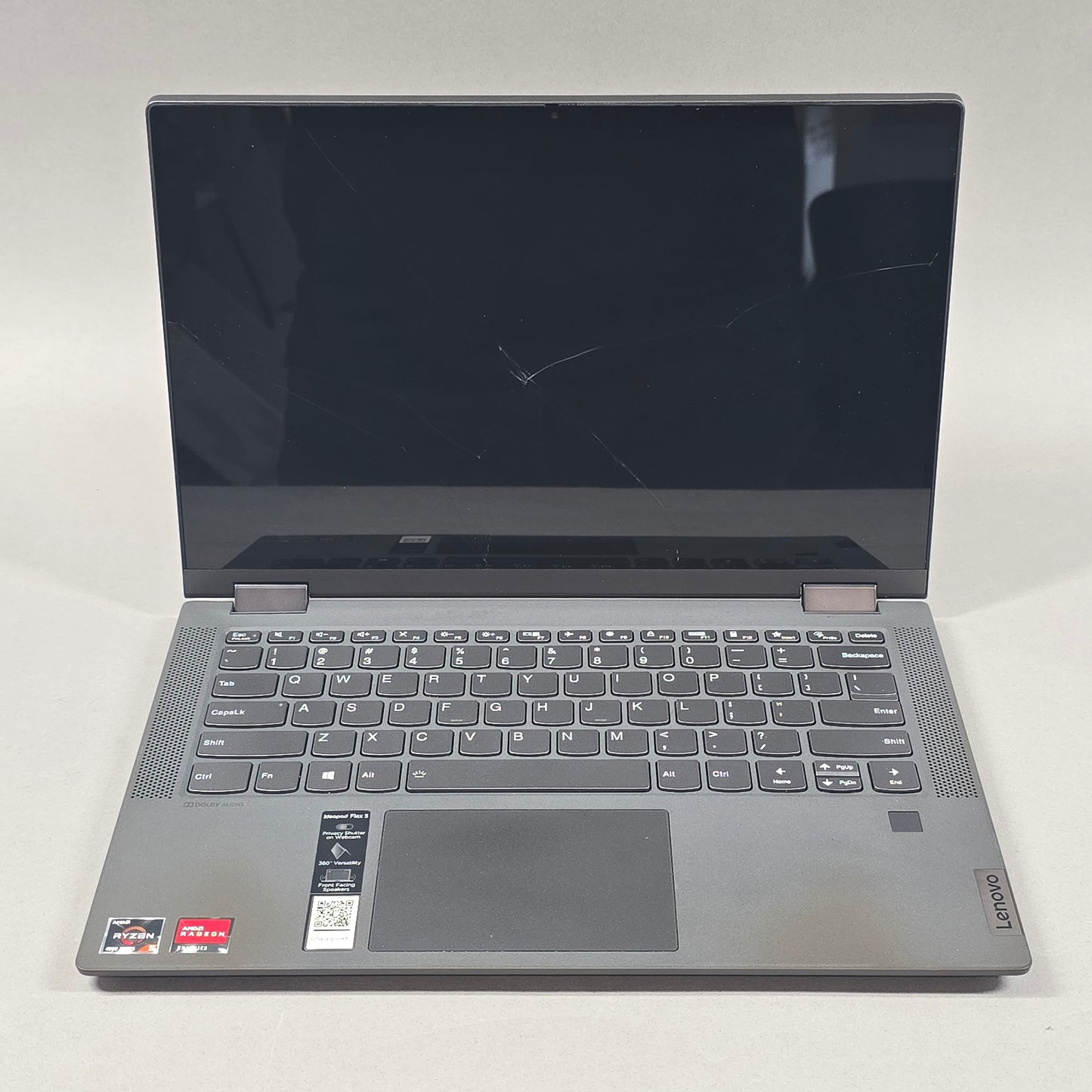 Broken Lenovo IdeaPad Flex 5 81X2 14" Ryzen 5 4500U 2.38GHz 16GB RAM 256GB SSD