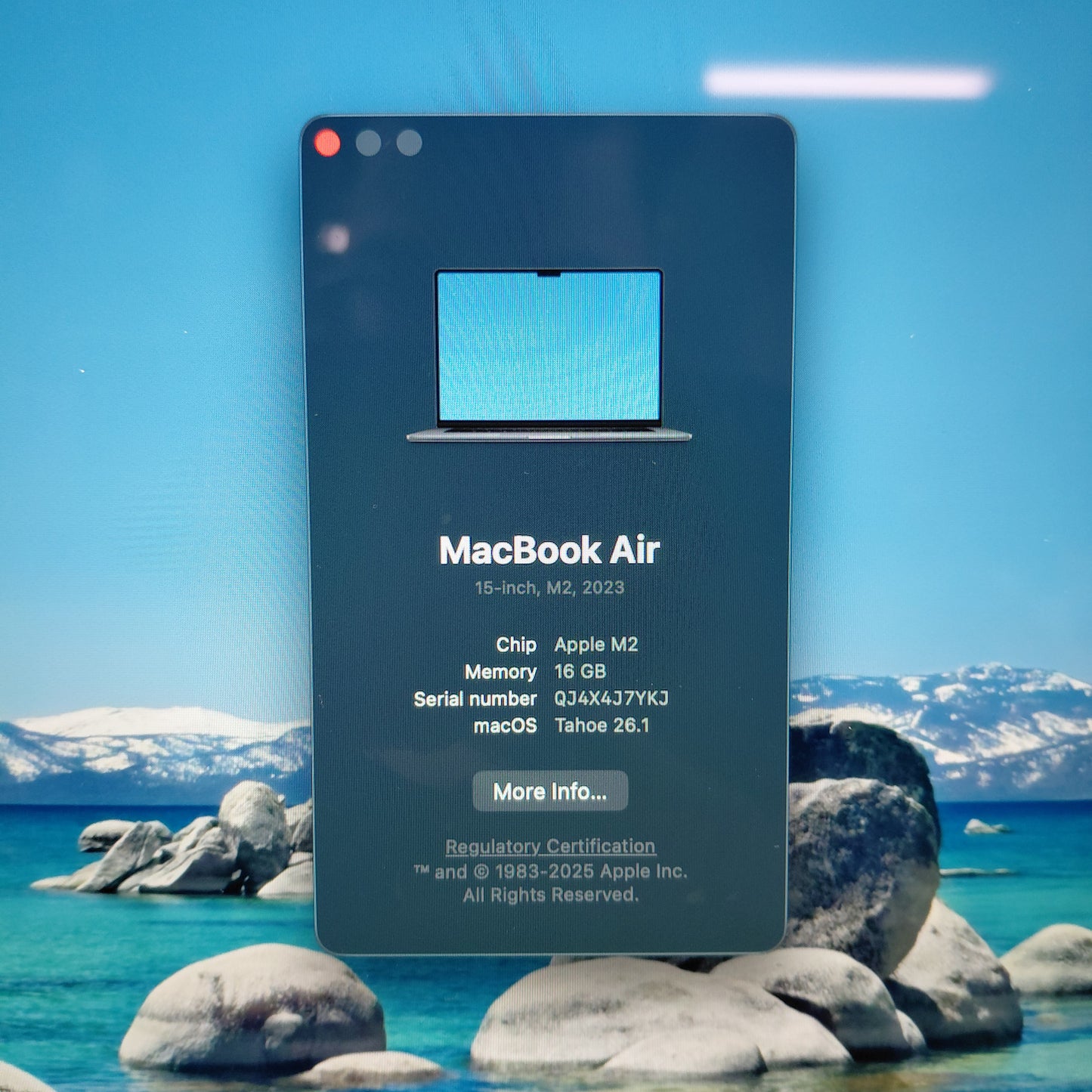 2023 Apple MacBook Air 15" M2 8 Core 3.5GHz 16GB RAM 512GB SSD A2941